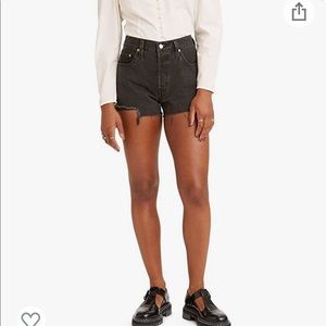 Levi’s 501 Shorts - Black - Size 27
